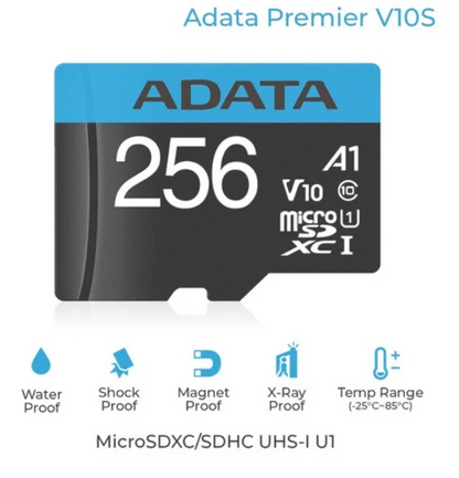 Targeta de memoria ADATA / micro sd 256GB