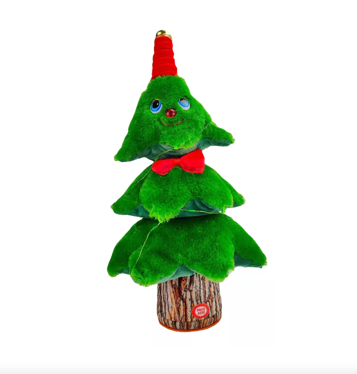 Muñeca De Árbol De Navidad Cantando Bailando Música De Árbol A PILA