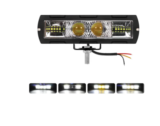 Barra led slim 2 lupas 24 led LH-GZD6007