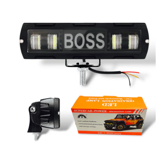 Barras led slim BOSS RGB 4 Lupas LH-GZD6001