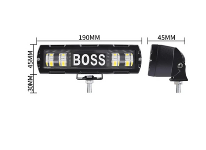 Barras led slim BOSS RGB 4 Lupas LH-GZD6001