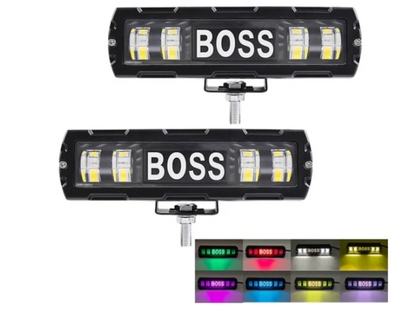 Barras led slim BOSS RGB 4 Lupas LH-GZD6001