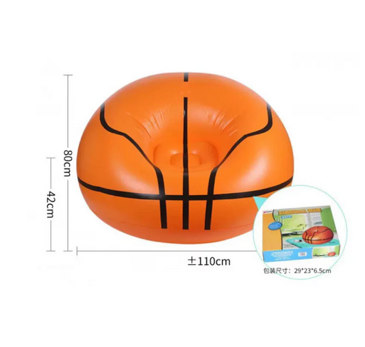 Sofá inflable diseño baloncesto SN-1496