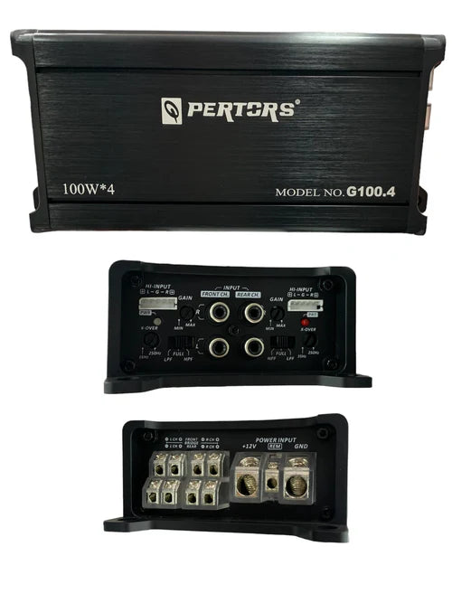 Amplificador Pertors 4 canales Qp-G100.4