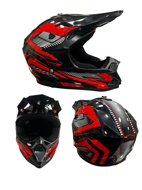 Casco para moto tipo motocross KP-TK166