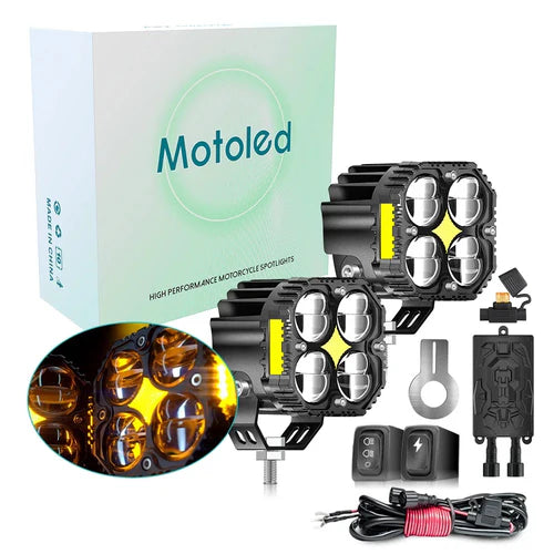 Barra led reforzada de 4 lupas MOTOLED CY-4549