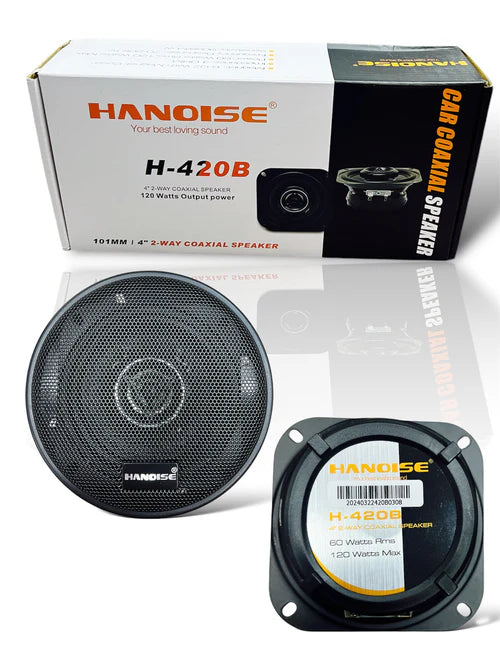 Parlantes Coaxiales HANOISE 4" H-420B