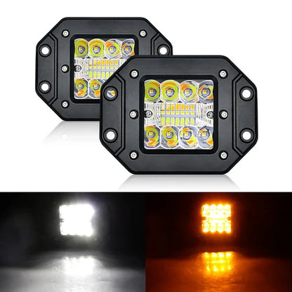 Barra led Bicolor cuadrada empotrable 48w CY-4564/HW-GZD-263