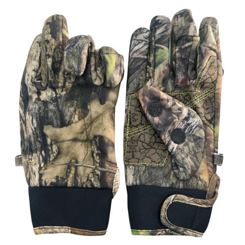 Guantes camuflado diseño hojas 24-2443