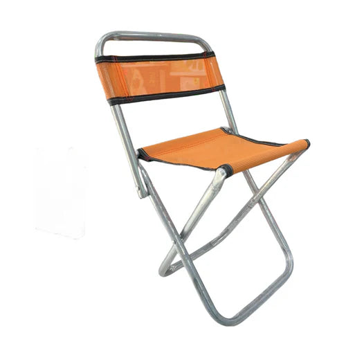 Silla plegable (portátil) para pesca y camping con espaldar 1320-2