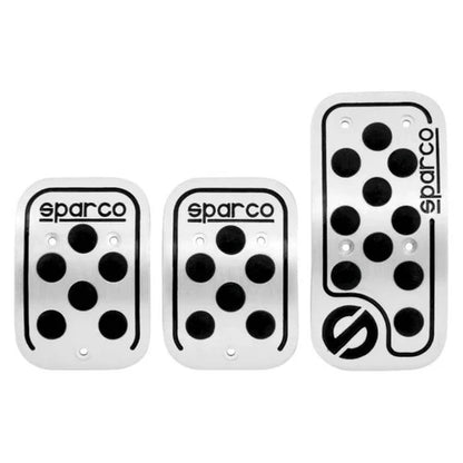 Pedal aluminio Sparco con pupitos HW-JTB-2165-14