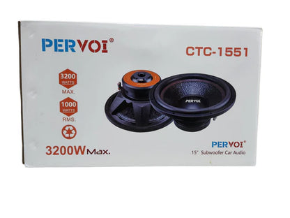 Bajo Pervoi 15" doble bobina 1000W RMS CTC-1551