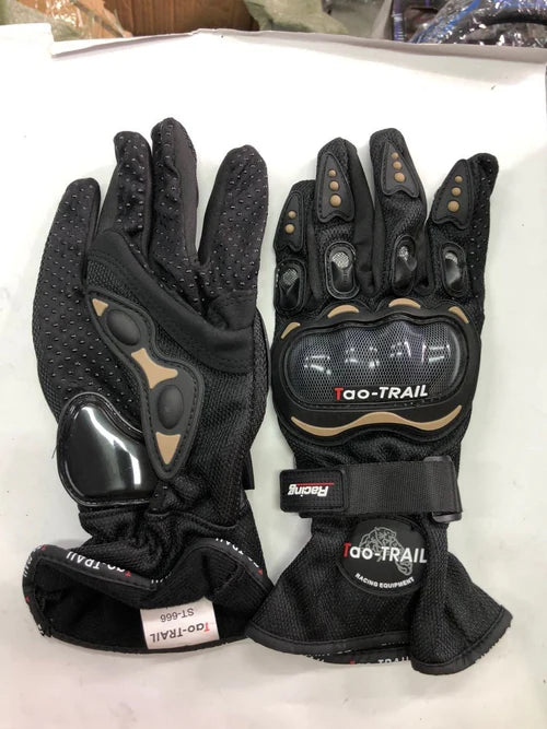 Guantes largos para moto