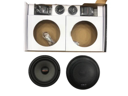 Parlantes componentes HANOISE 6.5" con tweeter HC-6520B