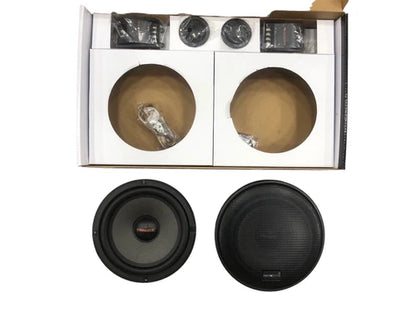 Parlantes componentes HANOISE 6.5" con tweeter HC-6520B