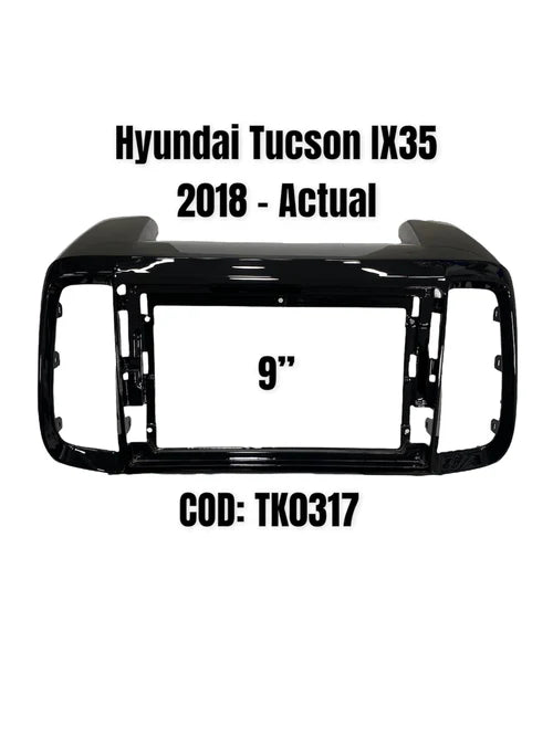 Metra kit Tucson IX35 2018-actual 10pulgadas Tk0317