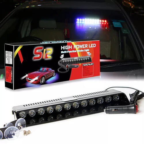 Baliza Policial parabrisas 12 led CY-3948