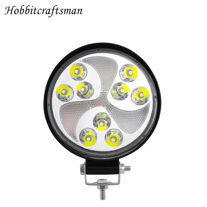 Barra led redonda bicolor 27w 1pcs SY-MTCDD0176