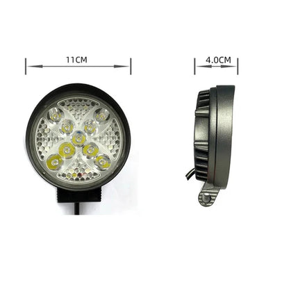 Barra led redonda RGB 27w 1pcs CY-2704