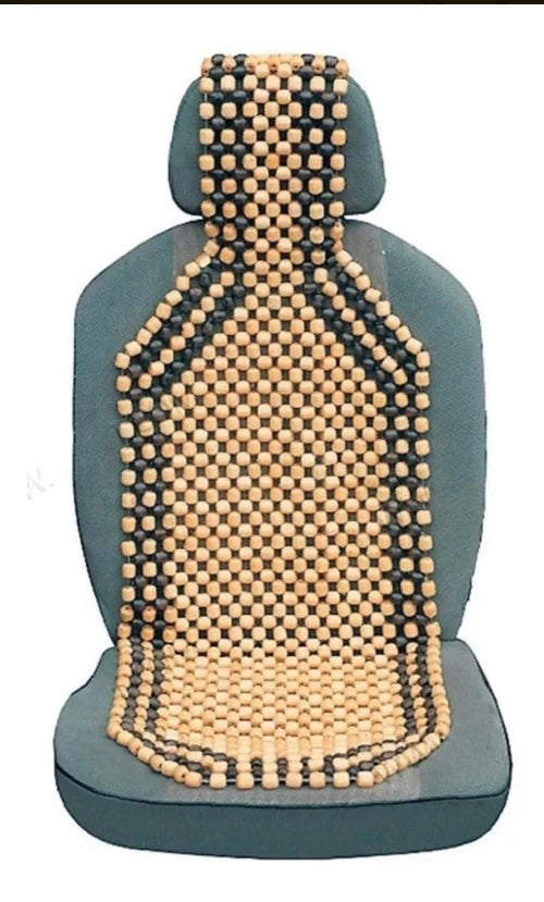 Cubre asiento bola de madera