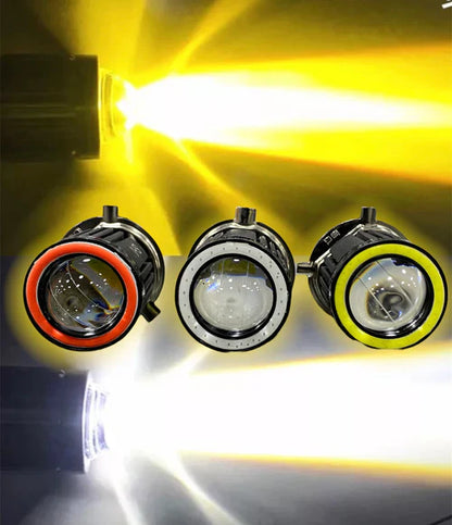 LED H4 con aro para motos HW-MTDD-129