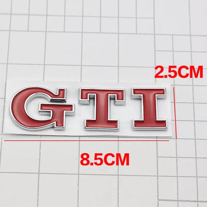 Emblema metalico GTI