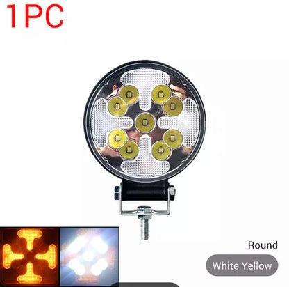 Barra led redondo Bicolor 27w 1pcs CY-2075